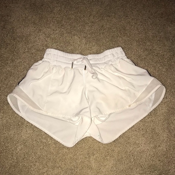 lululemon athletica Pants - LULULEMON white shorts